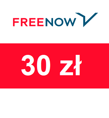 zdjęcie Kod promocyjny Free Now 30zł